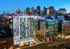 Exterior shot of Courtyard Marriott Boston Downtown/North Station