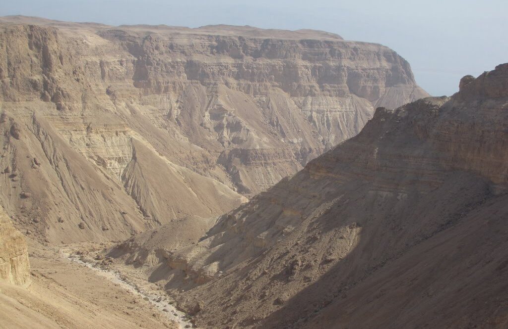 Nahal Hever viewpoint in the Judean DesertIsrael