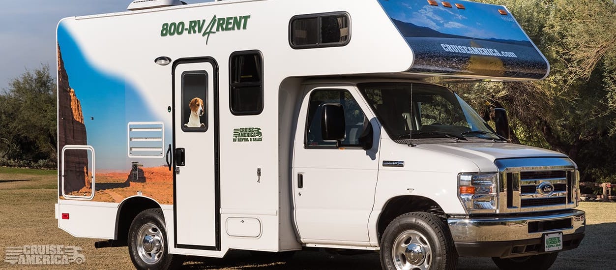 Cruise America Compact fully self-contained RV for 3 persons