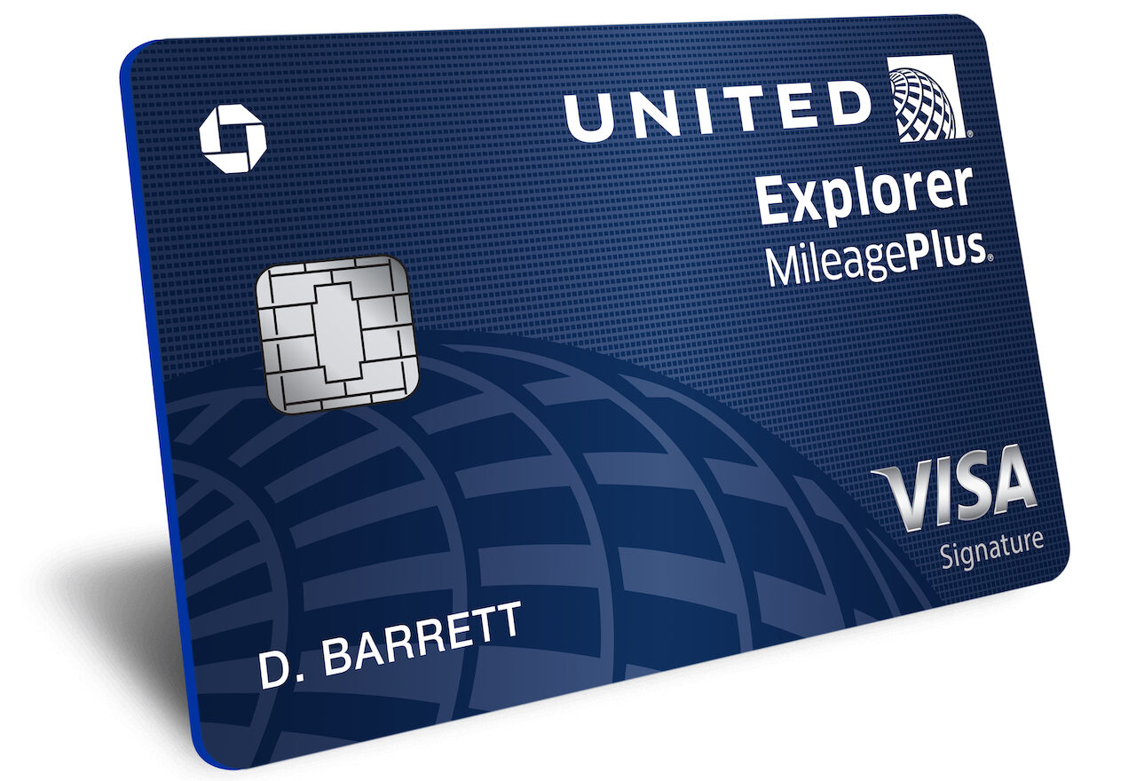 United explorer credit card mileage plus visa