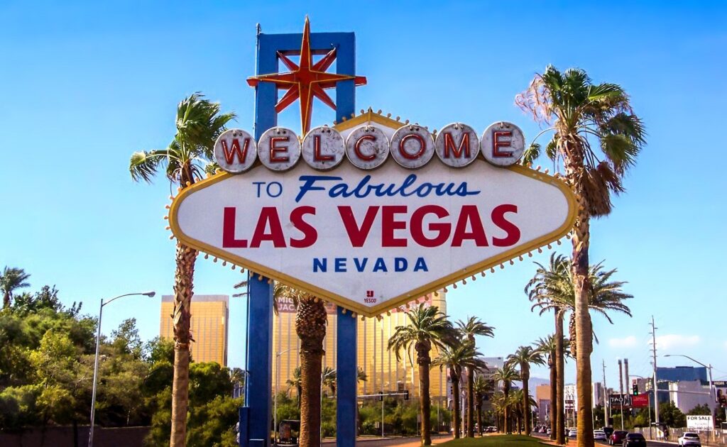 Las Vegas Nevada signboard
