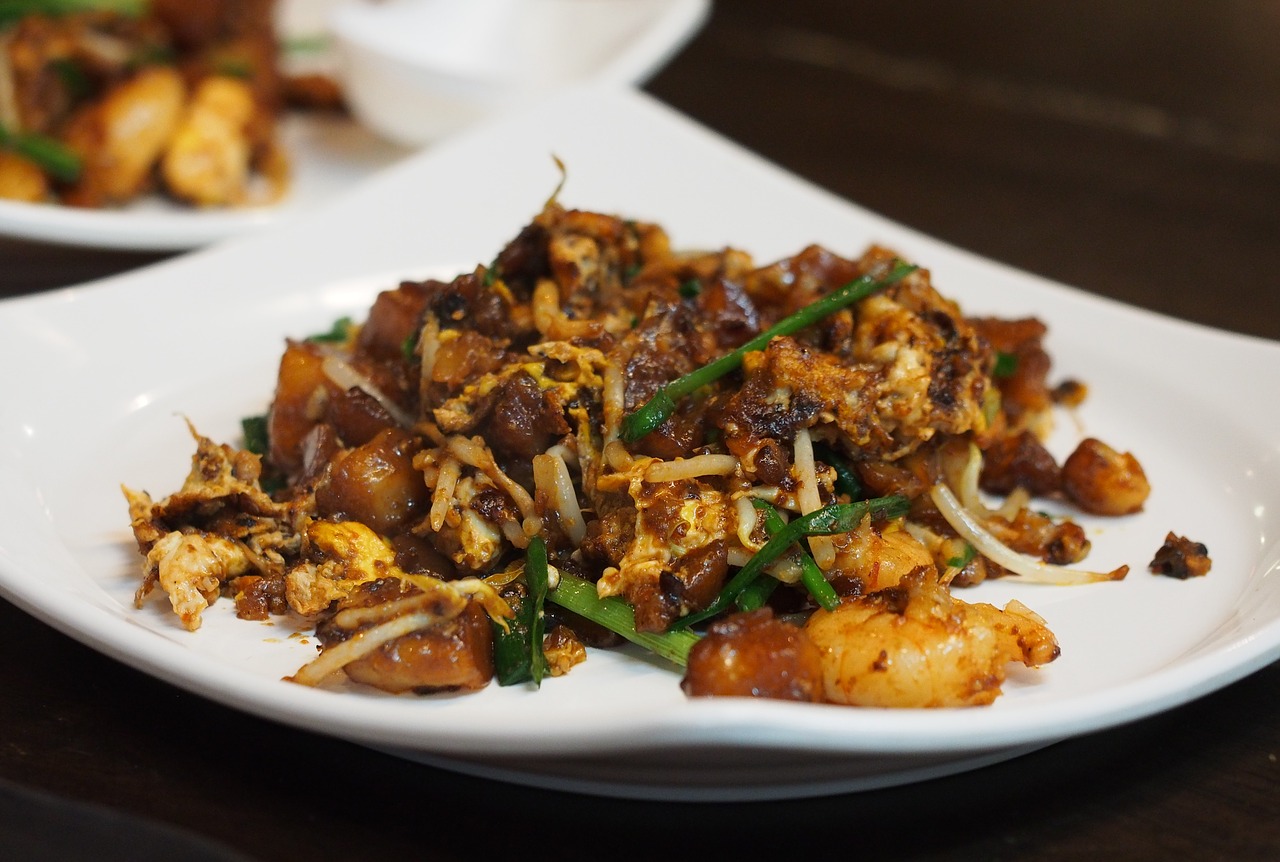 Malaysian Char Kuey Teow in Hutong Kuala Lumpur.