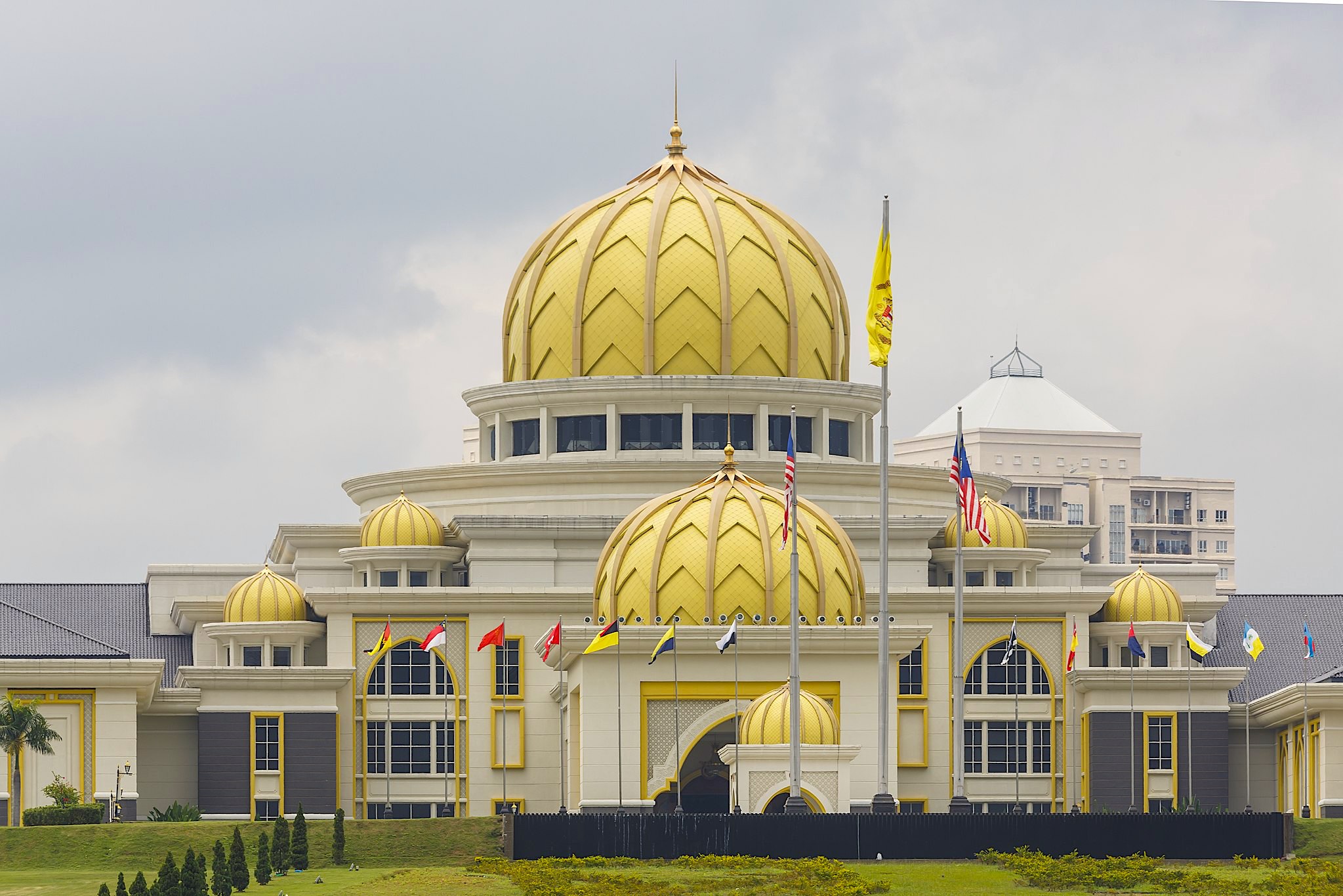 Exterior of the Istana Negara in Kuala Lumpur