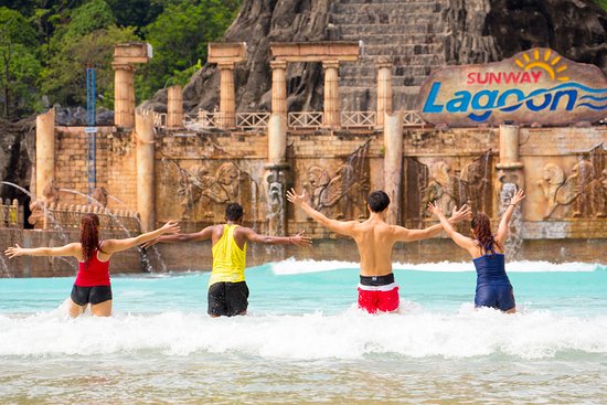 Sunway Lagoon Water Theme Park Near Kuala Lumpur city centre.