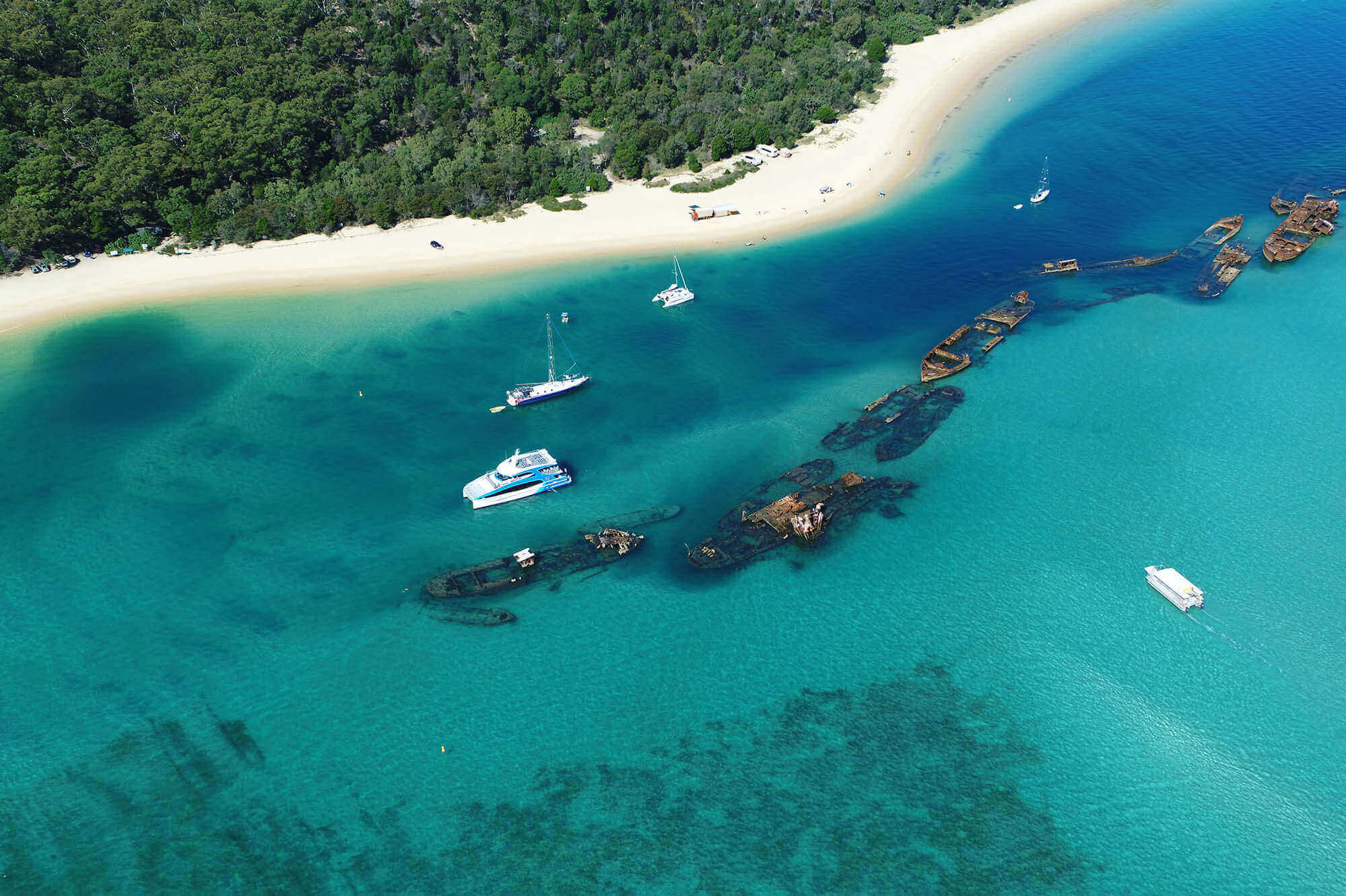 How To Visit The Tangalooma Wrecks On Moreton Island