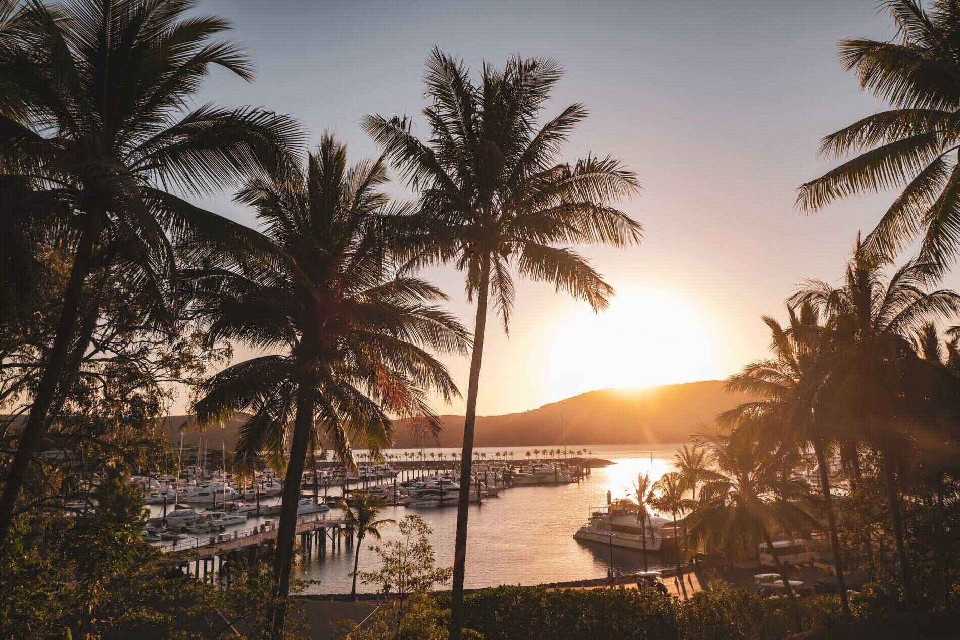 One Tree Hill Is The Best Sunset Point On Hamilton Island