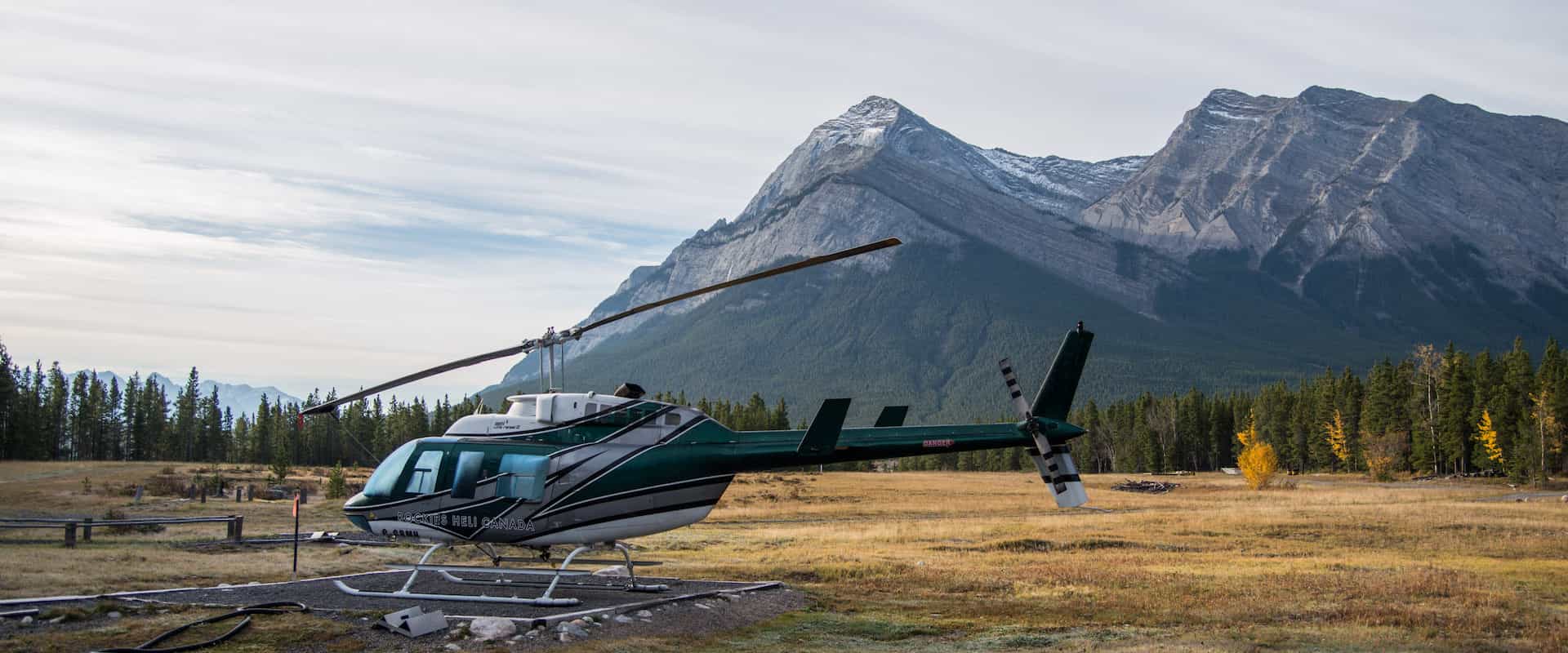 A Spectacular Helicopter Tour In Banff