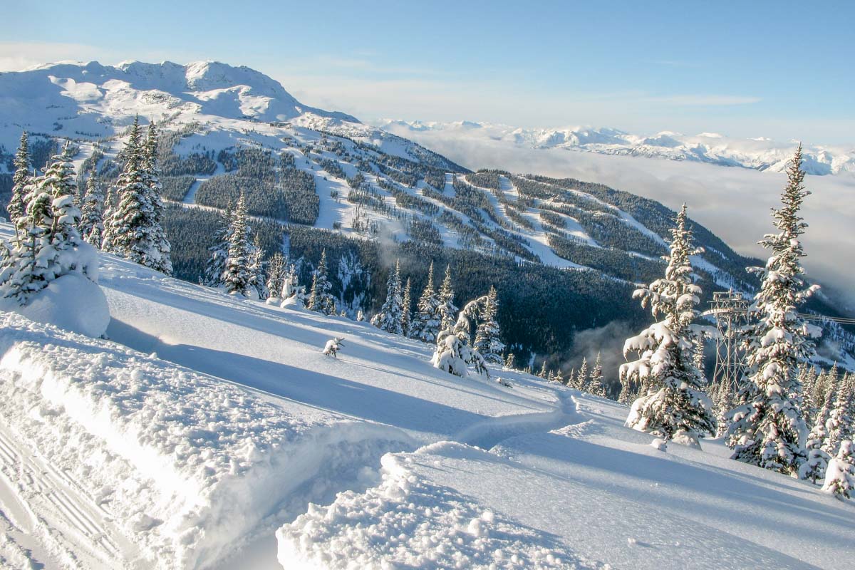 First On The Mountain, Fresh Tracks In Whistler, BC