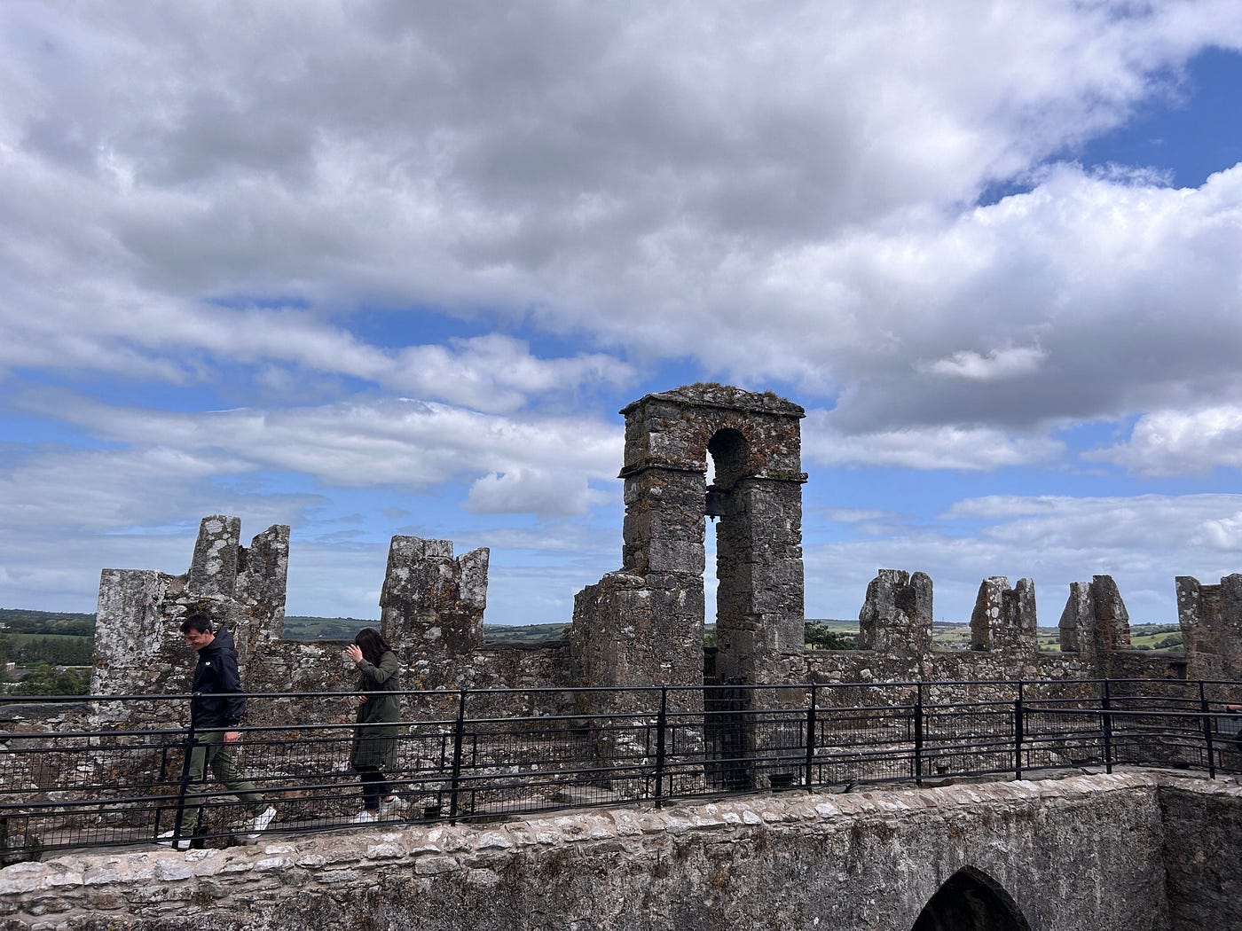 Kissing The Blarney Stone For The Gift Of The Gab