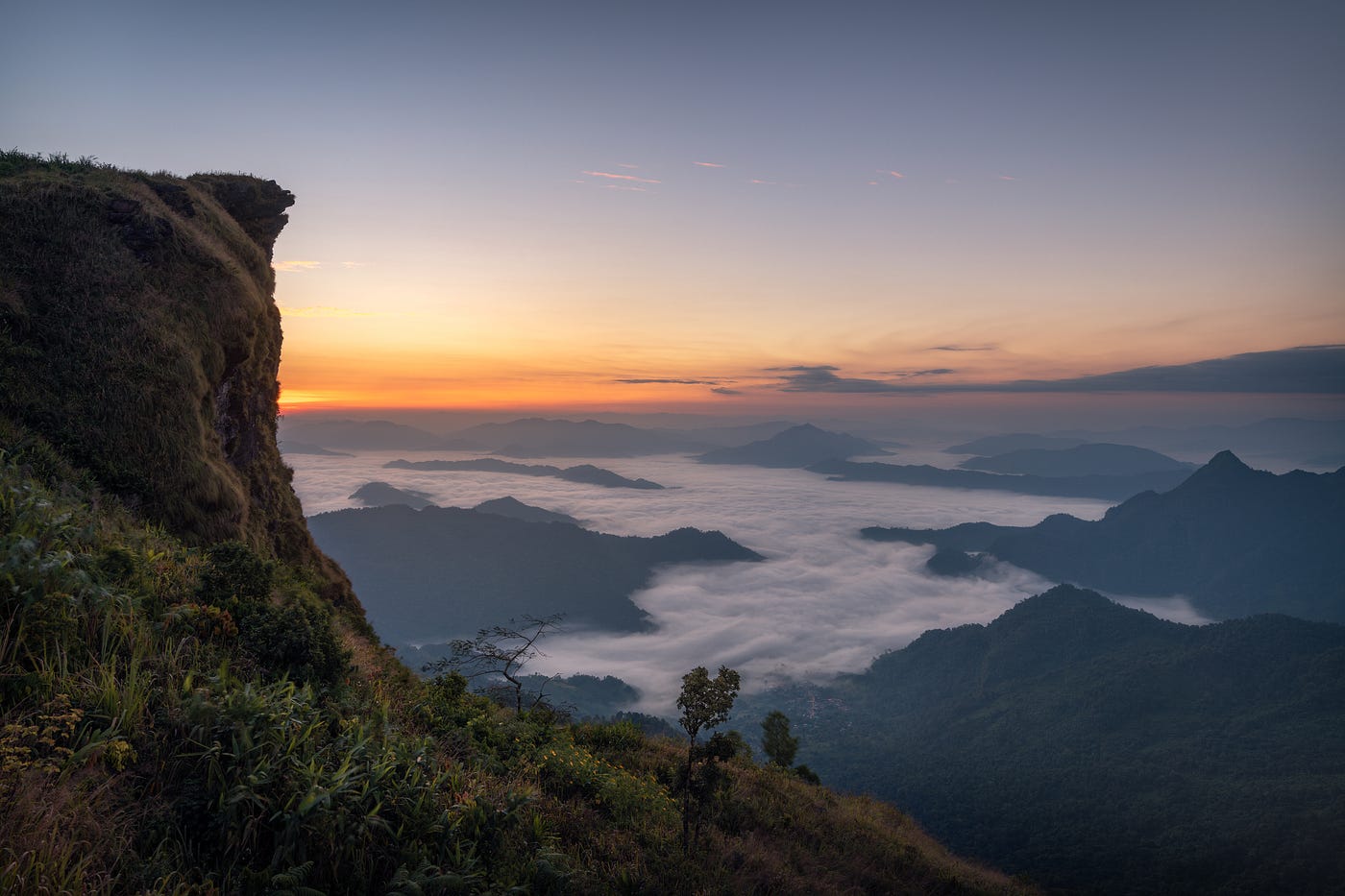 Phu Chi Fa Thailand – Sea Of Mist Viewpoint From Chiang Rai