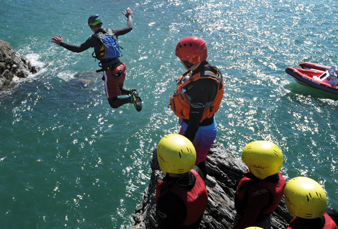 What To Expect When Coasteering In Wales